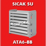 ATA6-BB ALARKO Konforal Aksiyel Sıcak Hava Apareyi